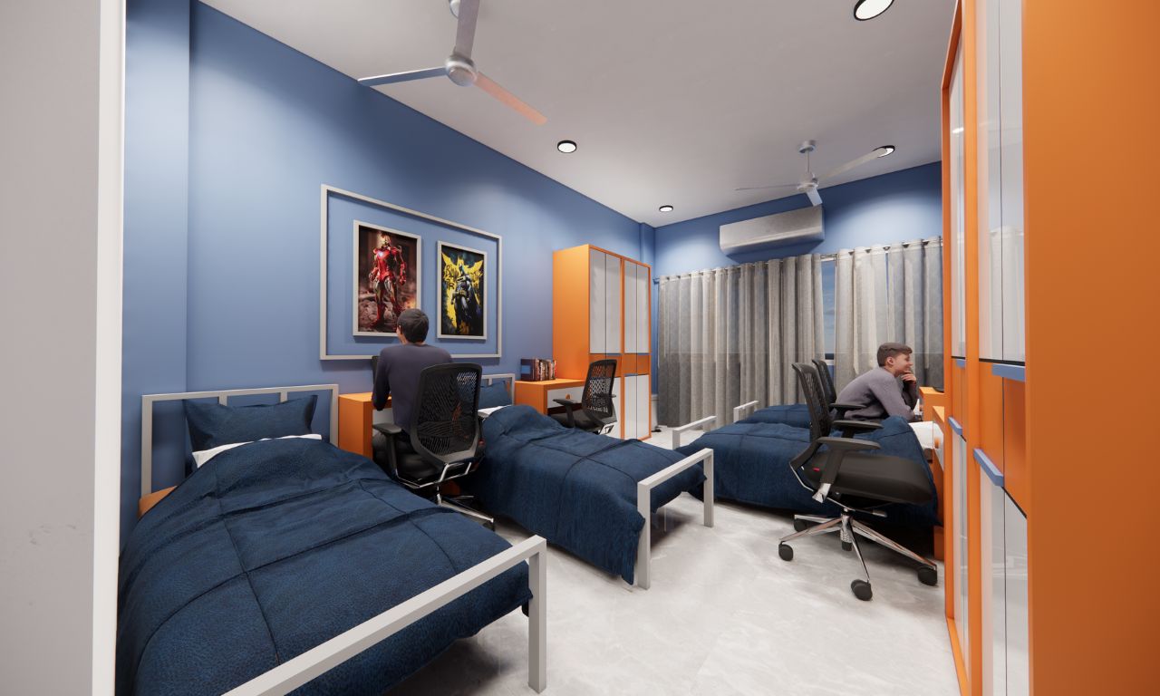 PG in CG Road Ahmedabad For Male